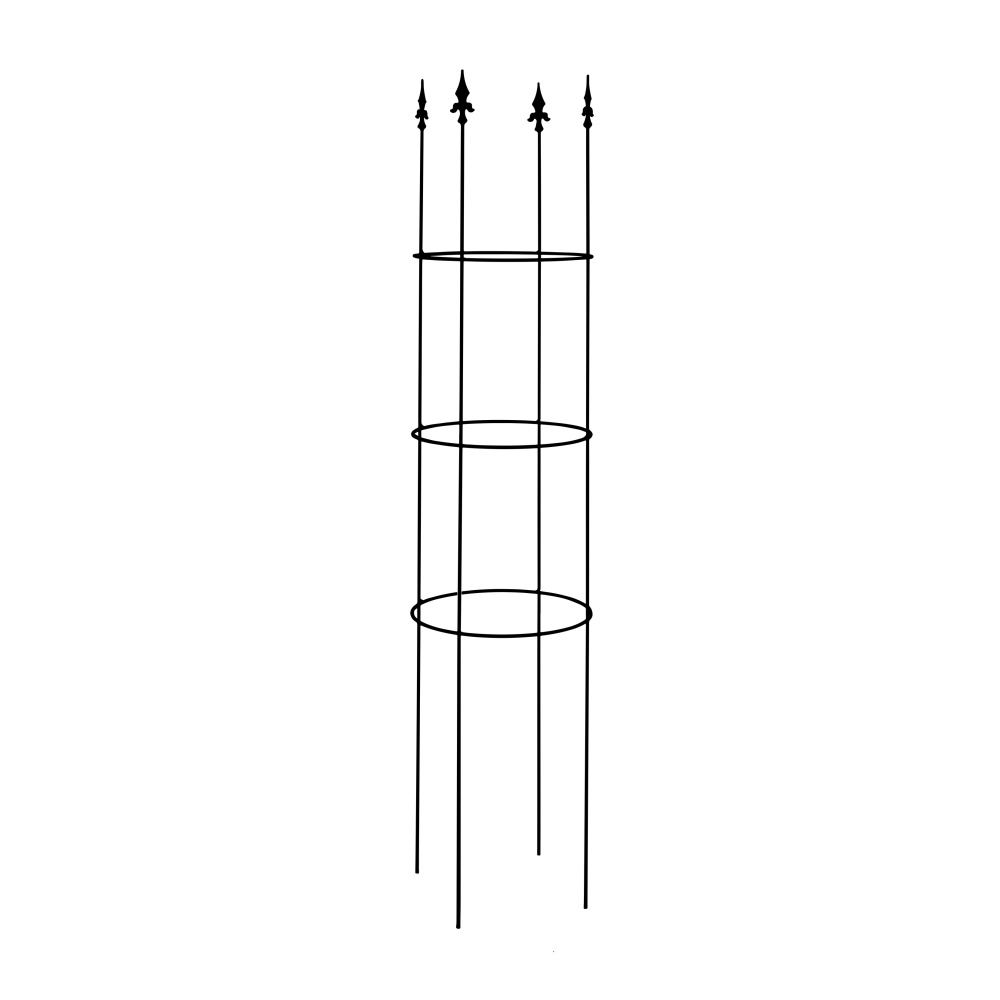 Tvarované 3D opory - Opora pro rostliny FEMUNDEN kruhová kovová 130/160/180/200cm