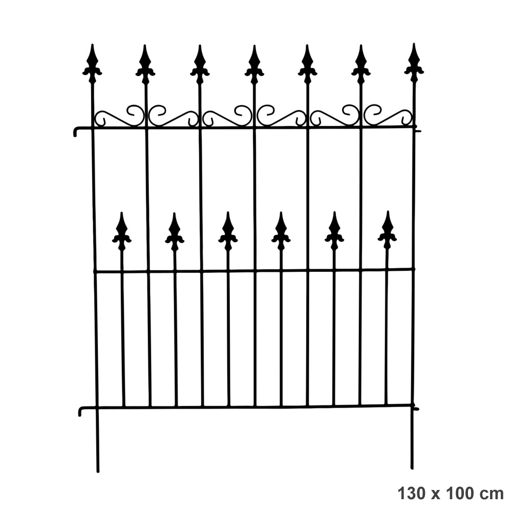 Opora pro rostliny/plot/treláž MAPOCHO kovová 80/130/200cm-2