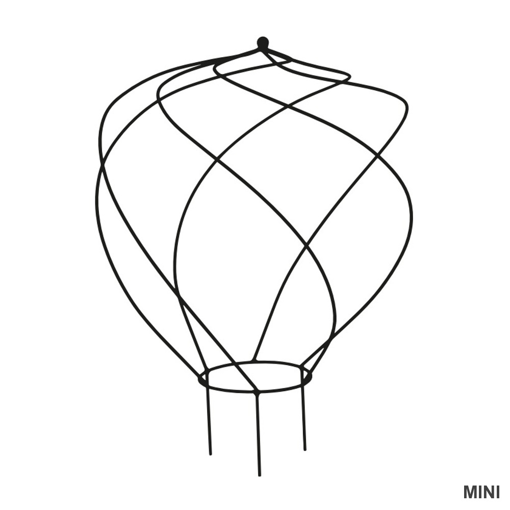 Opora pro rostliny ROUR kovová 73/120/150cm-0