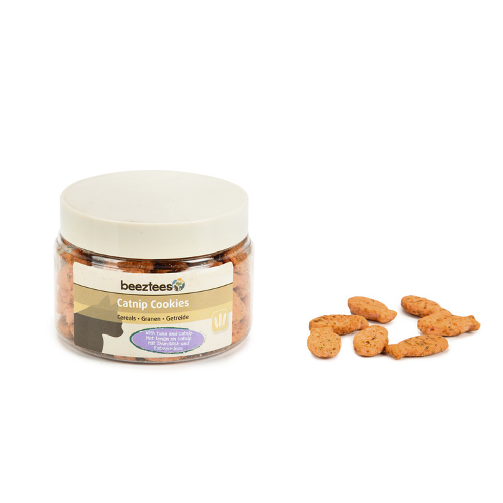 Pamlsky - Pamlsek Catnip Coocies - sušenky zuňákové s catnipem dóza 55g