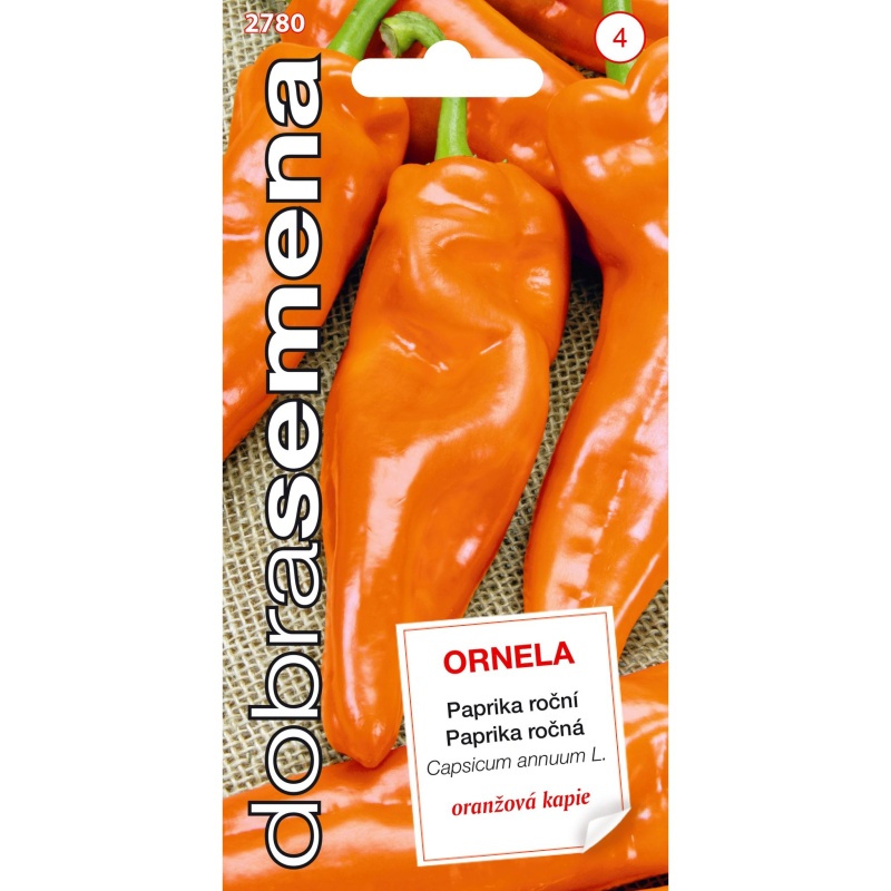 Osivo zeleniny - Paprika kapie ORNELA (DS)