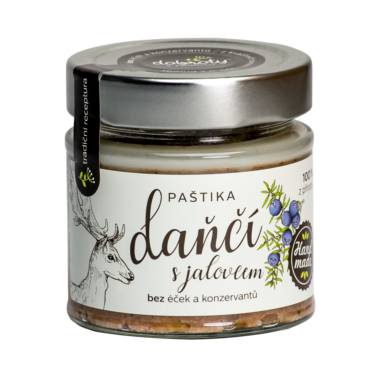 Masa a paštiky - Paštika dančí s jalovcem 150g