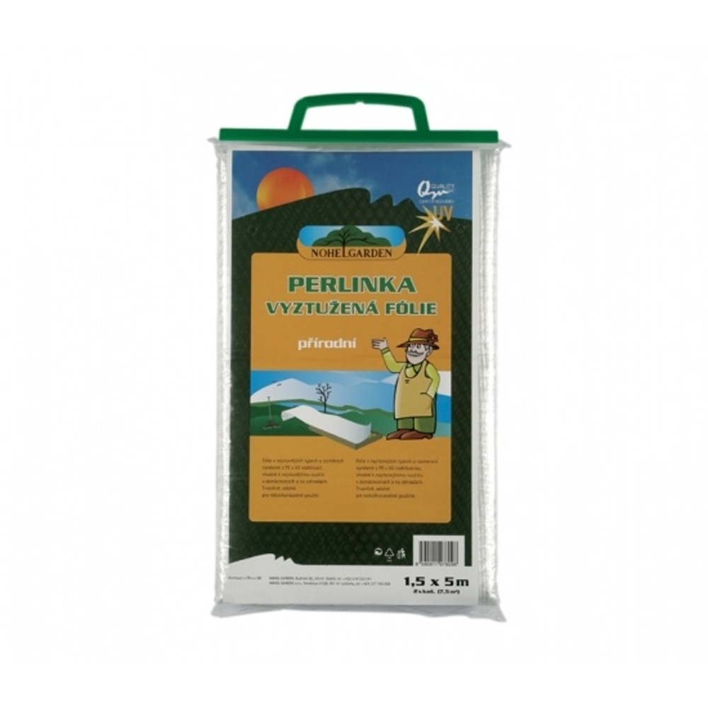 Fólie, textilie a plachty - Perlinka 2x kašírovaná 1,5x5m NG