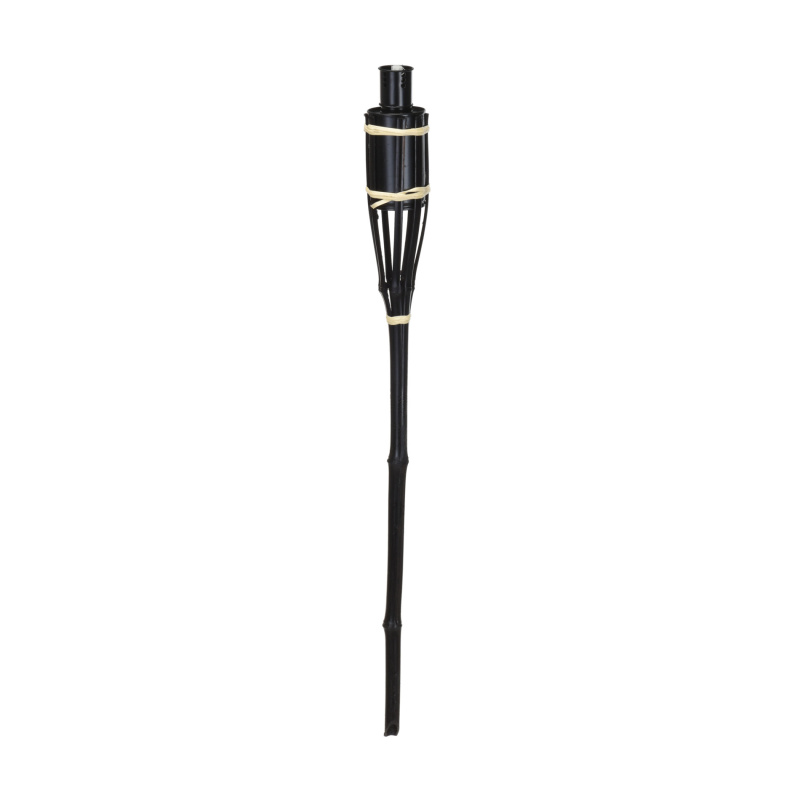 Doplňky do zahrady - Pochodeň zahradní bambusová černá 65cm