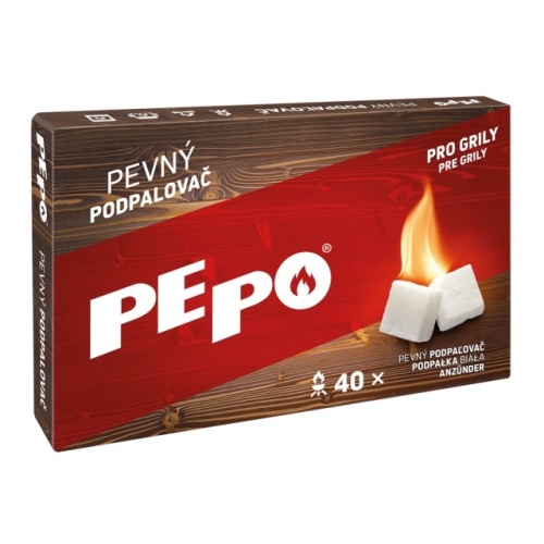 Grilování - Podpalovač PE-PO tuhý 40 podpalů