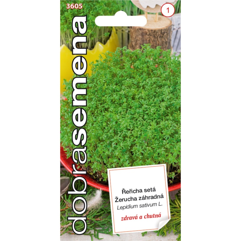 Osivo zeleniny - Řeřicha setá (DS)