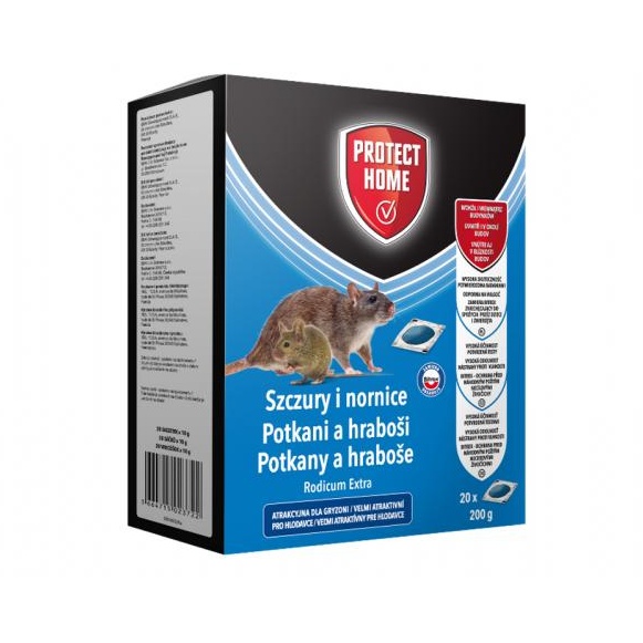 Zahradní chemie - Rodicum Extra měkká návnada 200g PROTECT HOME