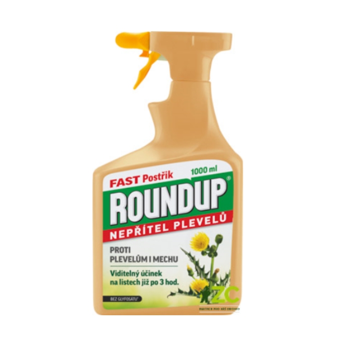 Zahradní chemie - Roundup FAST 1l rozprašovač