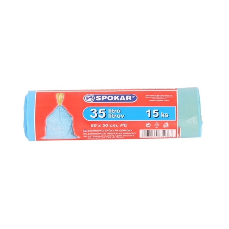 Domácí potřeby - Sáček na odpad zatahovací 35l