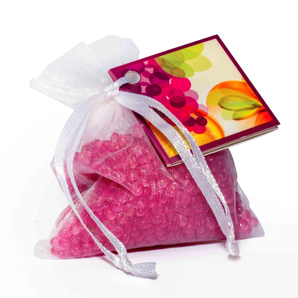 Vůně do prádelníku - Sáček vonný Entre Uvas y Naranjos... organza