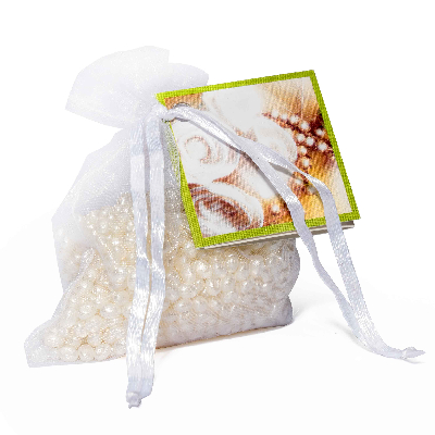 Vůně do prádelníku - Sáček vonný Flor Blanca organza