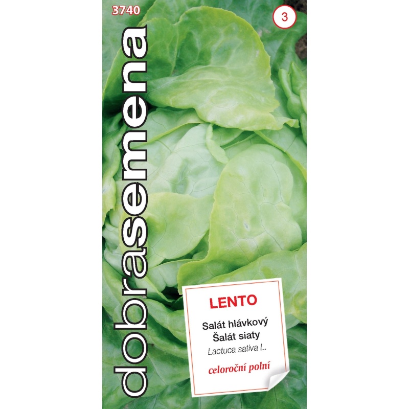 Osivo zeleniny - Salát celoroční LENTO (DS)