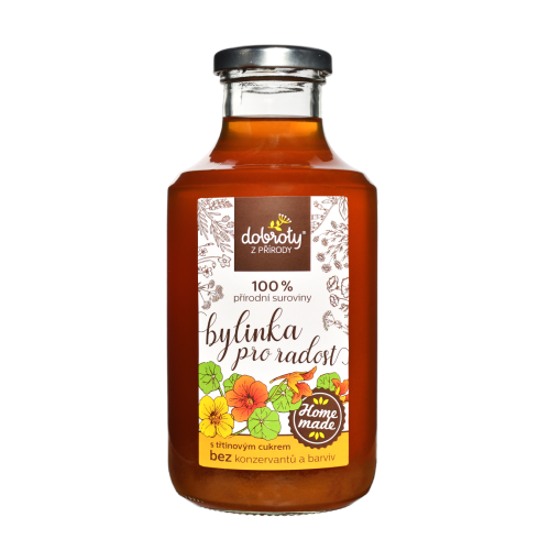 Sirupy, koncentráty, mošty - Sirup Bylinka pro radost 250ml