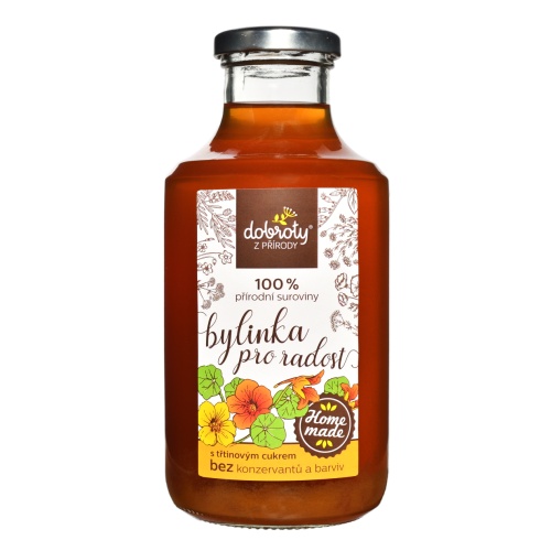 Sirupy, koncentráty, mošty - Sirup Bylinka pro radost 500ml