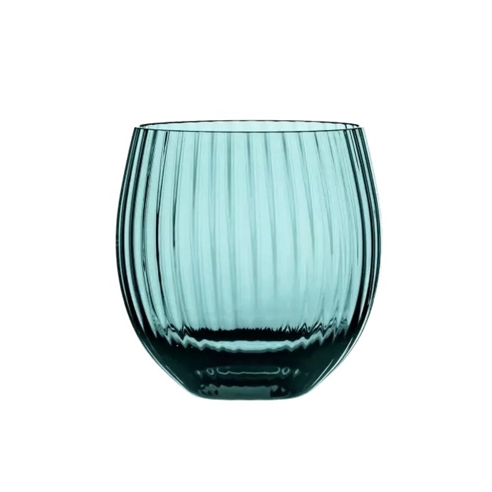 Křišťál Květná 1794 - Sklenice skleněná TETHYS aquamarín 520ml