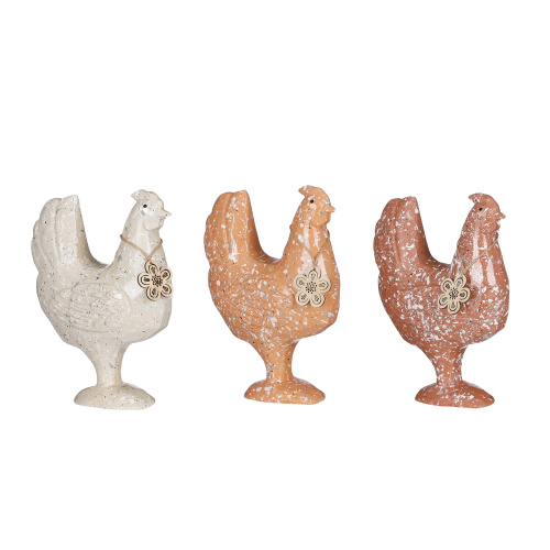 Velikonoce - Slepice keramika mix 22,5cm