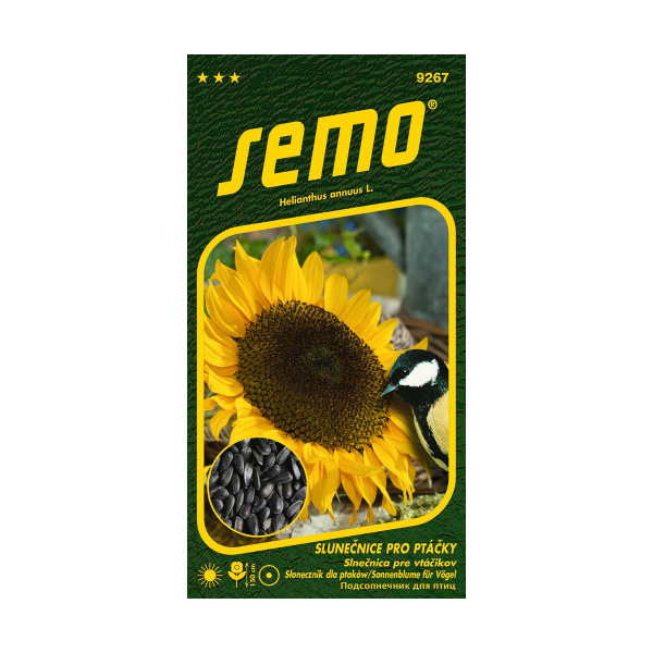 Osivo letniček - Slunečnice roční pro ptáčky