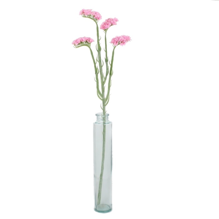 Letní umělé květiny - Statice řezaná umělá růžová 64cm
