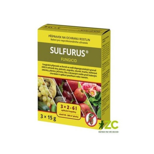 Zahradní chemie - Sulfurus 3x15g