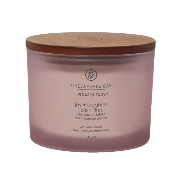 Chesapeake Bay Candle - Svíčka Chesapeake Bay 3 knoty Joy & Laughter 312g