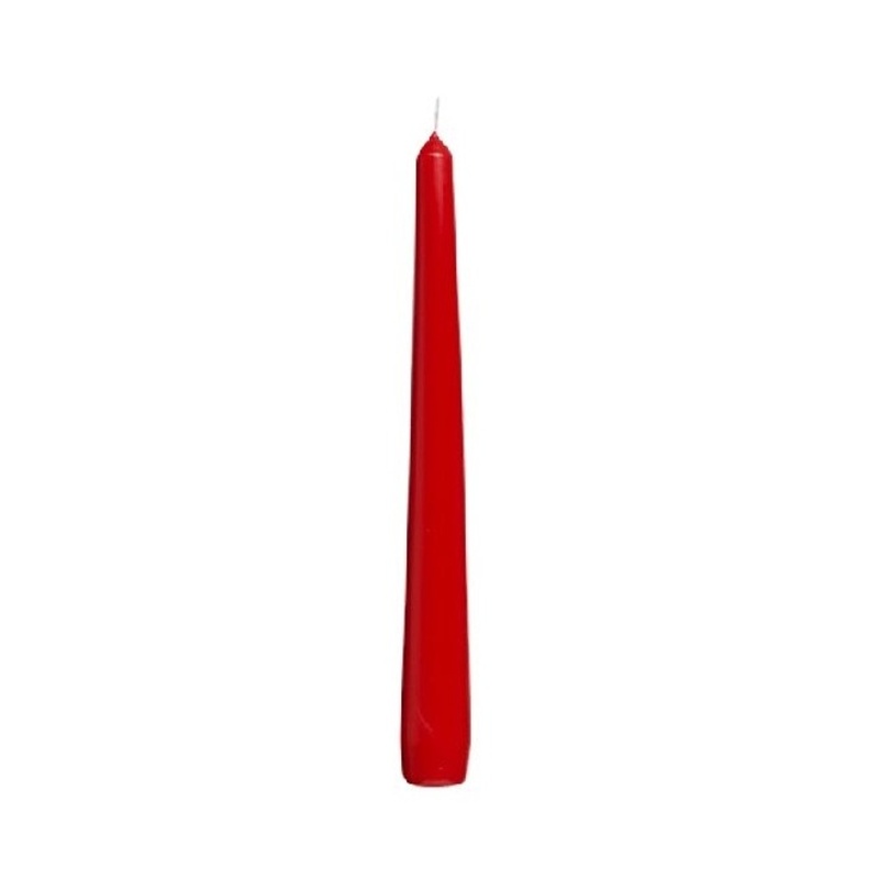 Klasické svíčky - Svíčka kónická RAL BOLSIUS červená 24,5cm