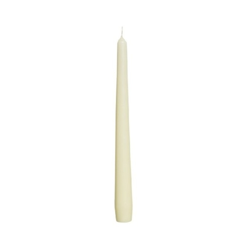 Klasické svíčky - Svíčka kónická RAL BOLSIUS slonová kost 24,5cm