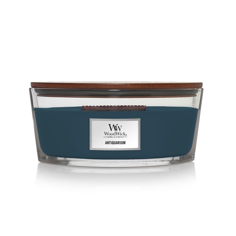 Svíčky WoodWick oválné - Svíčka WoodWick oválná Antiquarium 453g