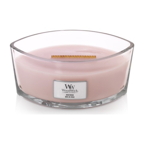 Svíčky WoodWick oválné - Svíčka WoodWick oválná Rosewood 453g