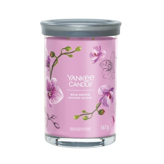 Svíčky YANKEE CANDLE Signature Tumbler - Svíčka YANKEE CANDLE Signature Tumbler 567g Wild Orchid