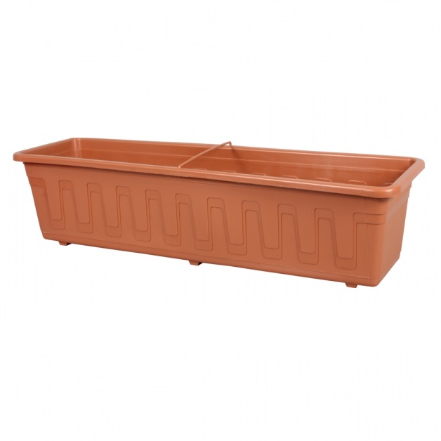 Truhlíky - Truhlík GARDEN 100cm terakota