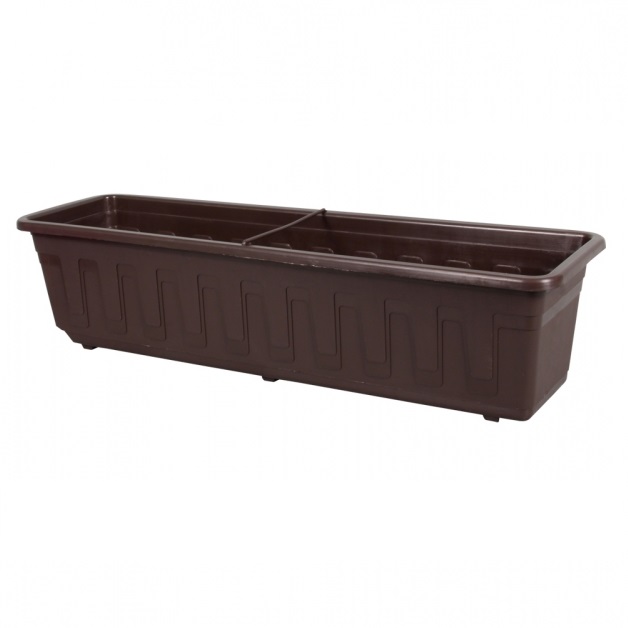 Truhlíky - Truhlík GARDEN 40cm hnědá