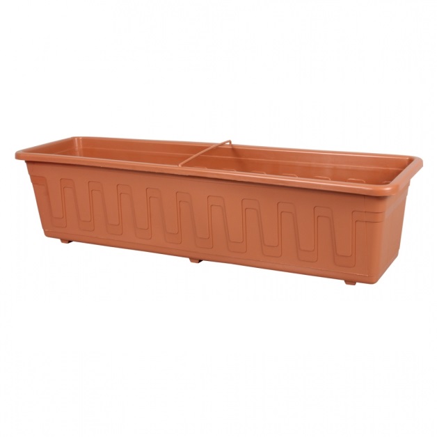 Truhlíky - Truhlík GARDEN 80cm terakota