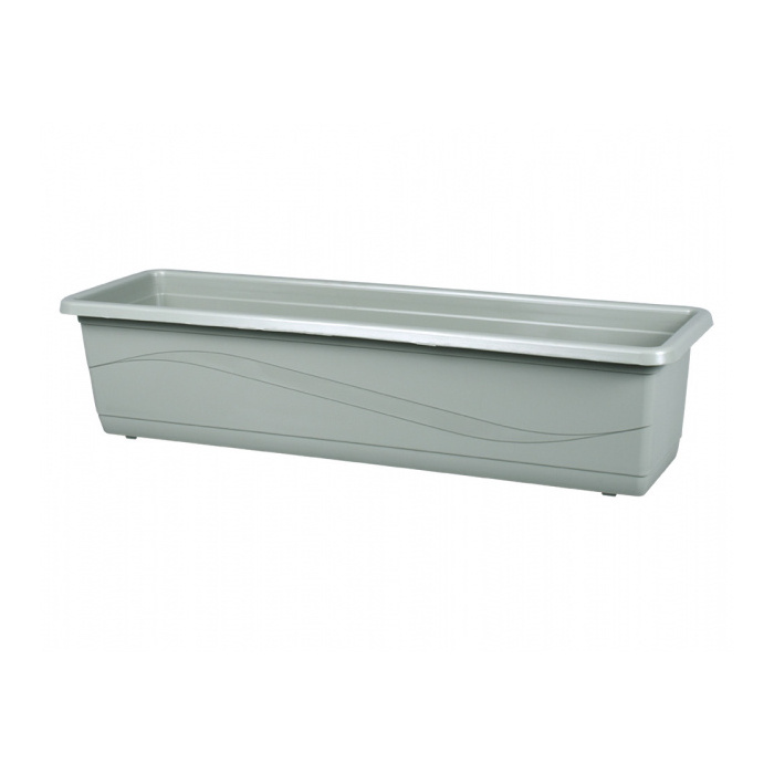Truhlíky - Truhlík LOBELIA MODERN plast mat sv.zelená 40cm
