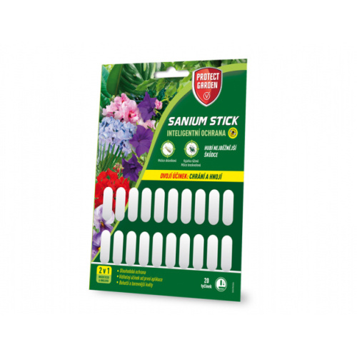 Zahradní chemie - Tyčinky Sanium Stick 20ks PROTECT GARDEN