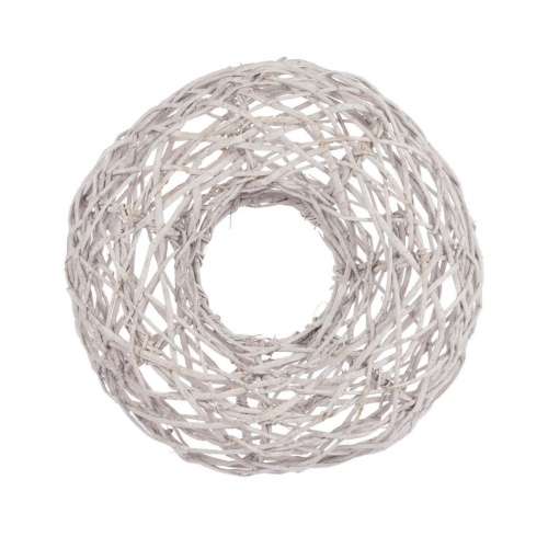 Věnce - Věnec proutí bílá 85cm