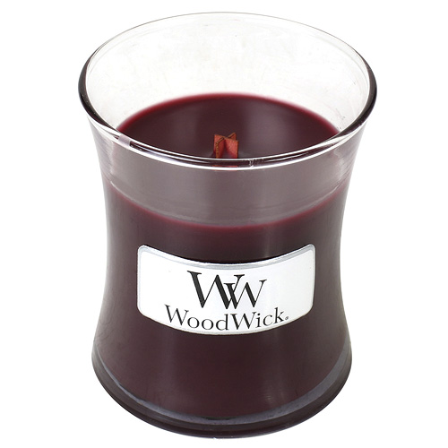 Svíčky WoodWick - Vonná svíčka WoodWick Černá třešeň 85g